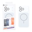 قاب C Case سیلیکونی PVD MagSafe محافظ لنز گلس دار Apple iPhone 17 Pro Max - سفید (پک دار) - VIN