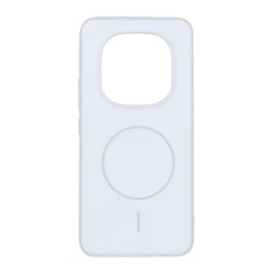 قاب دو لایه مات طرح مگ سیف Xiaomi Redmi Note 15 Pro 4G - سفید