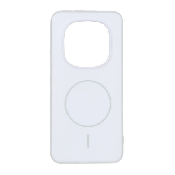 قاب دو لایه مات طرح مگ سیف Xiaomi Redmi Note 15 - سفید