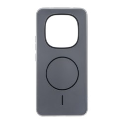 قاب دو لایه مات طرح مگ سیف Xiaomi Redmi Note 15 - مشکی