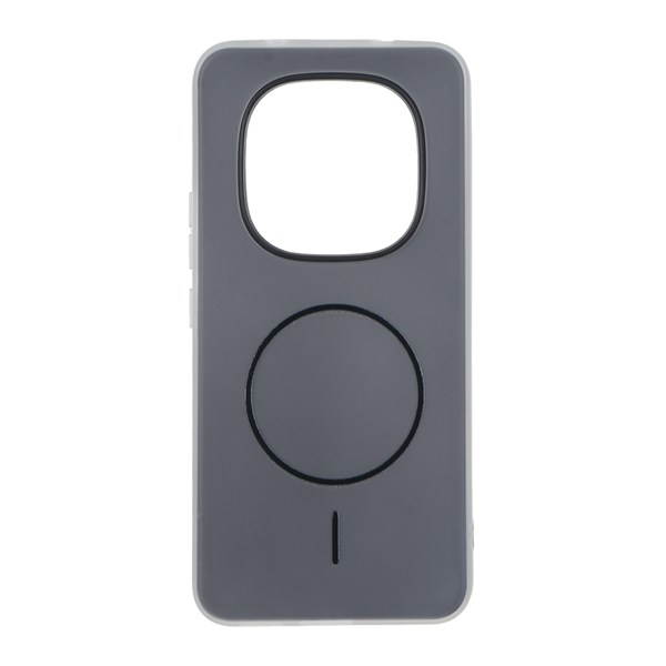 قاب دو لایه مات طرح مگ سیف Xiaomi Redmi Note 15 - مشکی