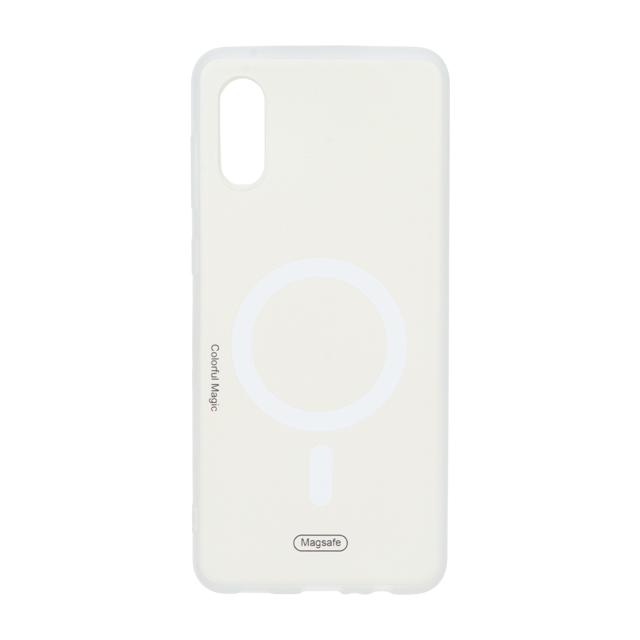 قاب Colorful Magic طرح مگ سیف Samsung Galaxy A02 / M02 - کرم