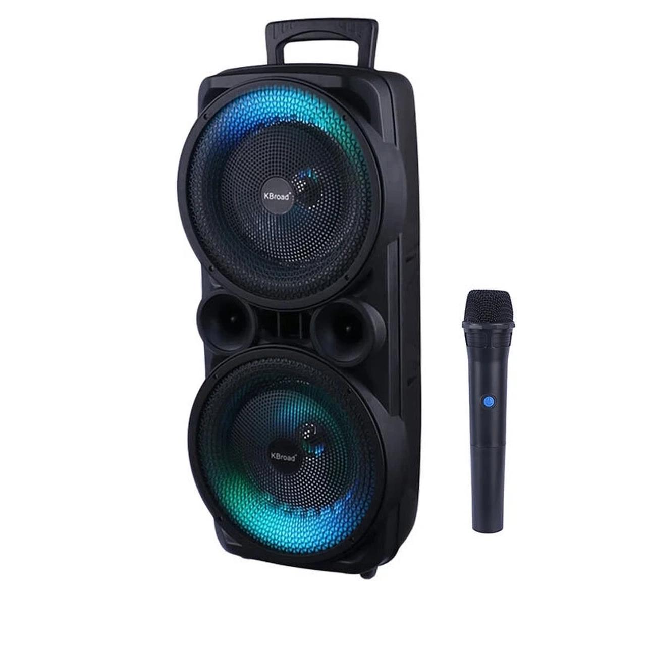 اسپیکر بی سیم BIG SOUND مدل KTS-2465 - مشکی - ASP (گارانتی شش ماهه آروین سپهر)