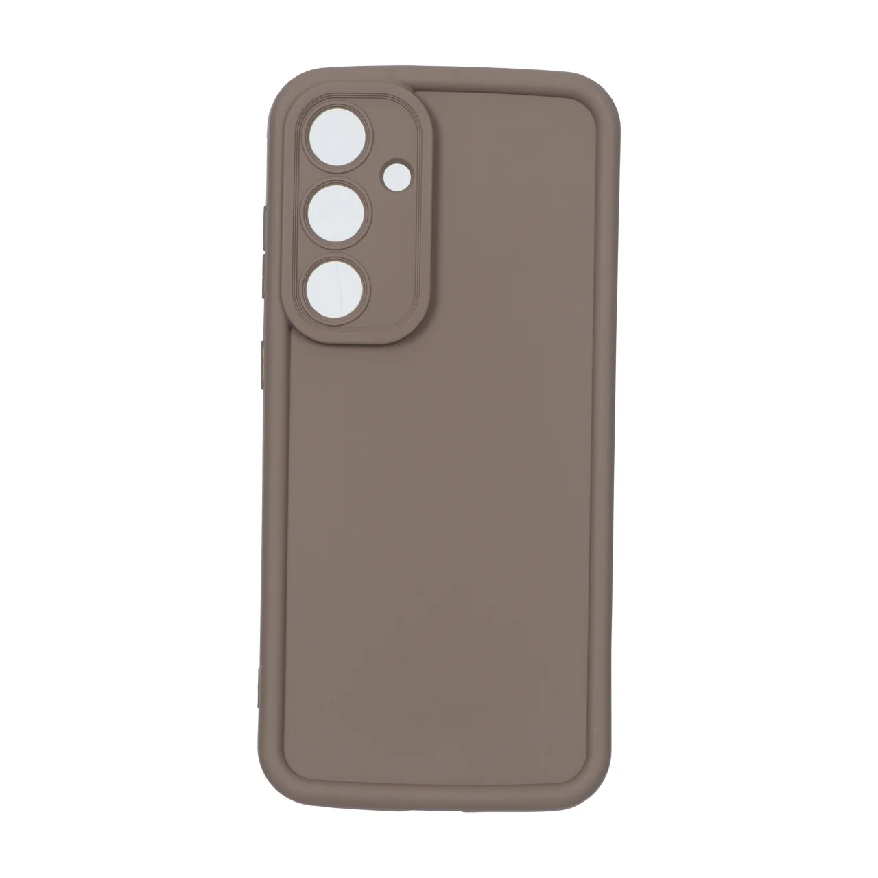 قاب Solid Case مدل Samsung Galaxy S24 FE - قهوه ای