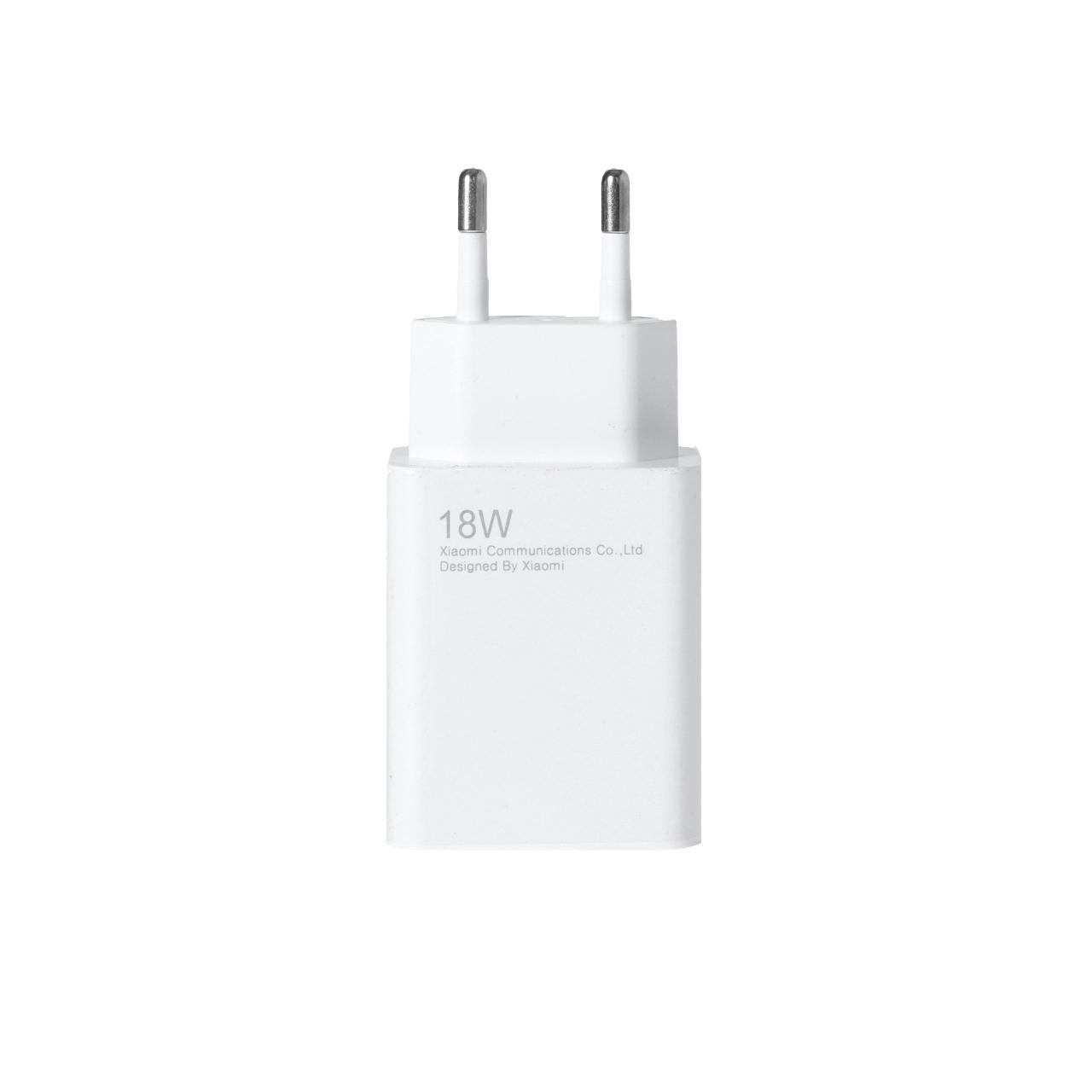 شارژر دیواری فست تک پورت Xiaomi مدل MDY-10-EW 18W - سفید - ASP (گارانتی شش ماهه آروین)