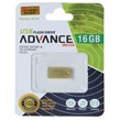 فلش مموری Advance Media مدل M107 USB2.0 ظرفیت 16GB - طلایی