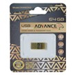 فلش مموری Advance Media مدل Diamond USB2.0 ظرفیت 64GB - طلایی