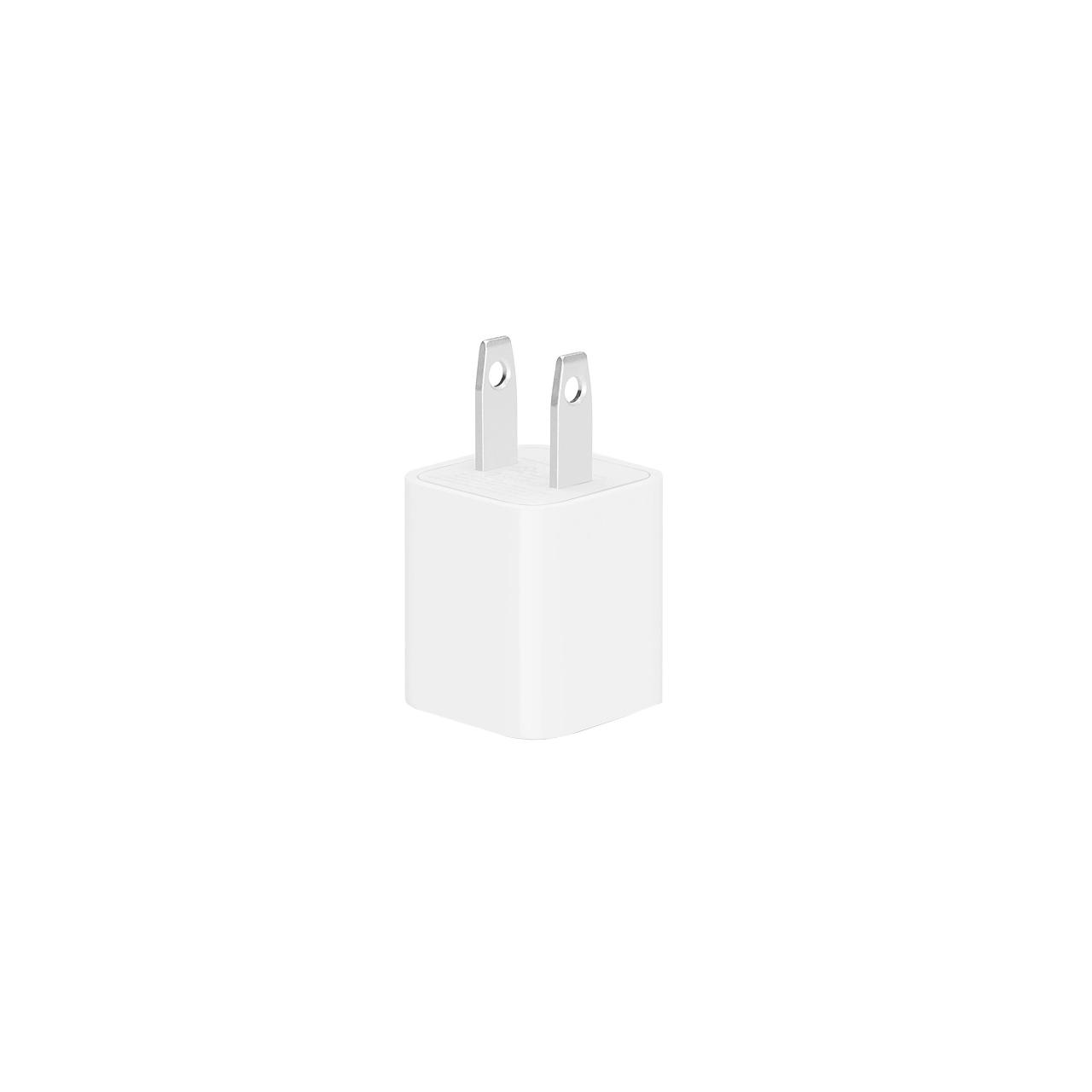 شارژر دیواری تک پورت Apple مدل A1385 5W - سفید - KZN (اصل چین)