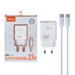 شارژر دیواری فست دو پورت Mietubl مدل MTB-CS06E 33W به همراه کابل شارژ Type-C To Type-C - سفید (گارانتی شش ماهه AZR)