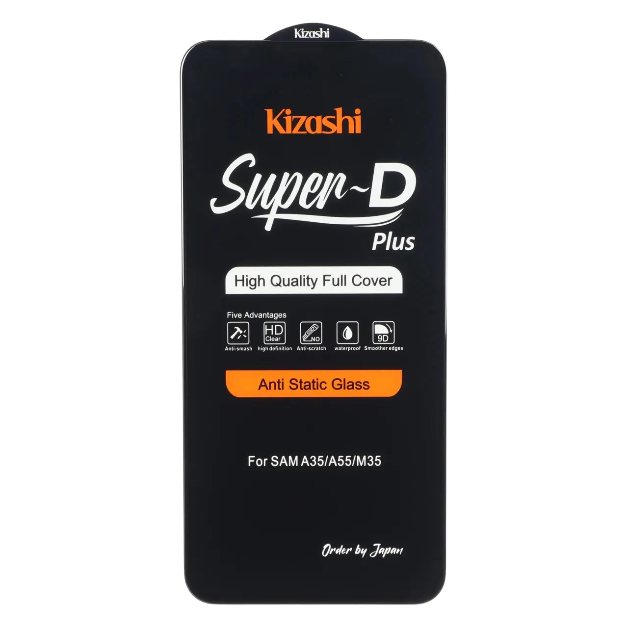 محافظ صفحه نمایش شیشه ای Full Cover SuperD Plus - Kizashi مدل Samsung Galaxy A27 / A35 / A55