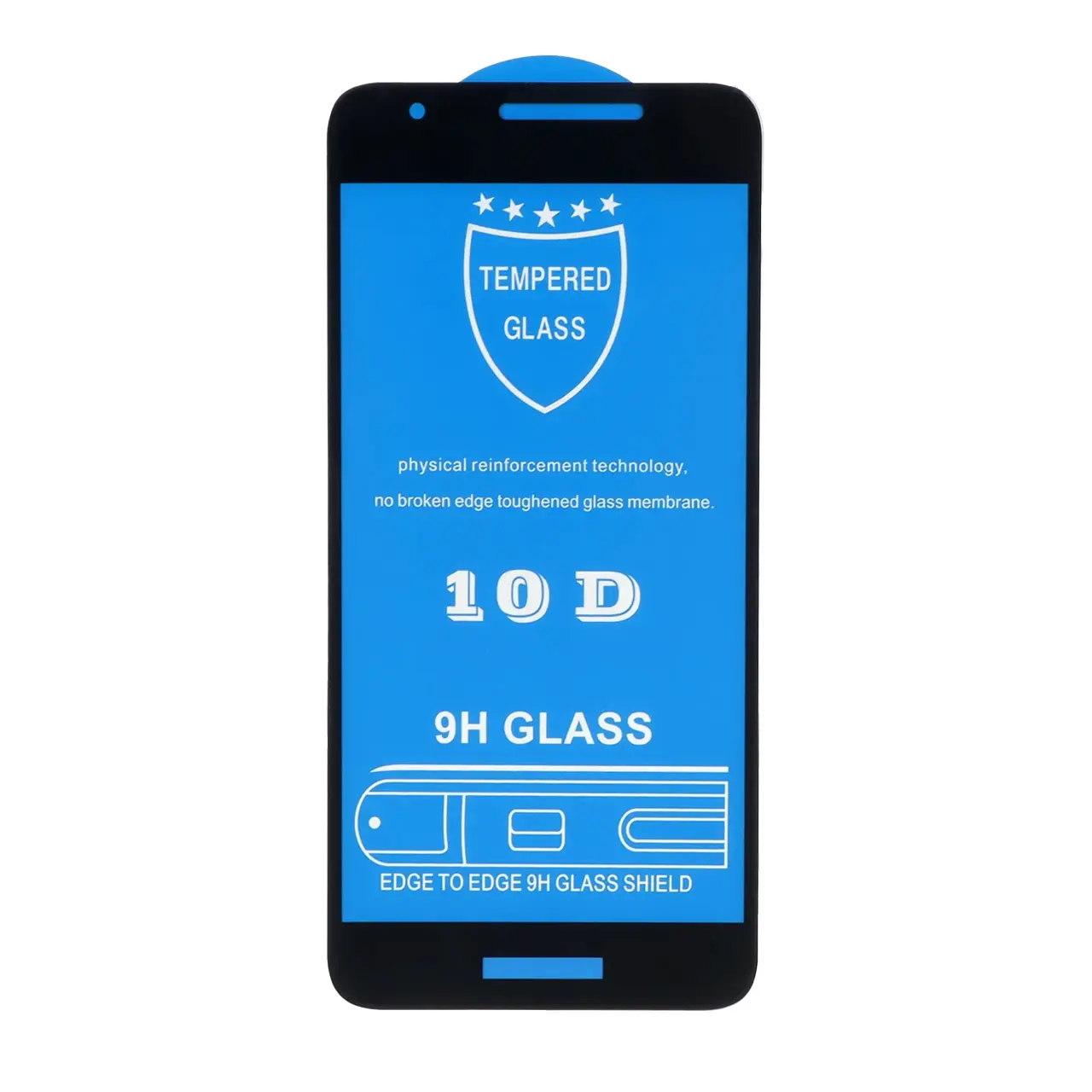 محافظ صفحه نمایش شیشه ای Full Cover 10D مدل Samsung Galaxy A2 Core