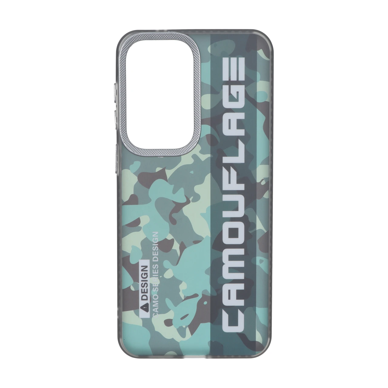 قاب Camouflage چریکی محافظ لنز کربن Samsung Galaxy A57 - سبز