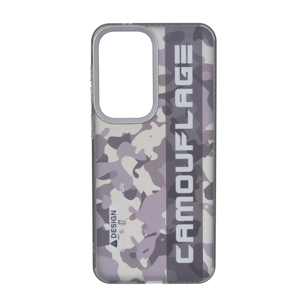 قاب Camouflage چریکی محافظ لنز کربن Samsung Galaxy A57 - بنفش