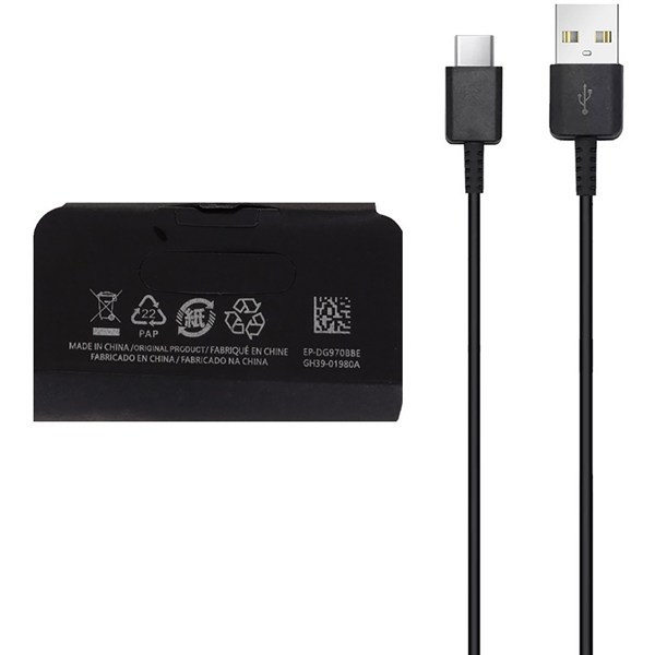 کابل شارژ Samsung Type-C مدل EP-DG970BBE - مشکی