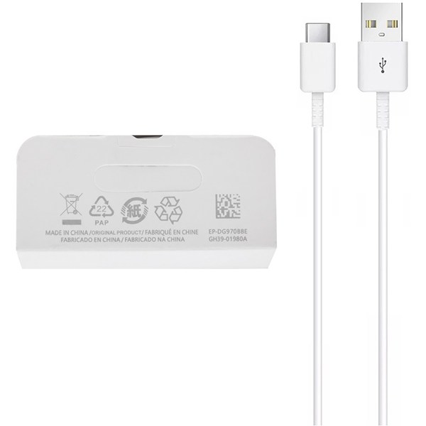 کابل شارژ Samsung Type-C مدل EP-DG970BBE - سفید