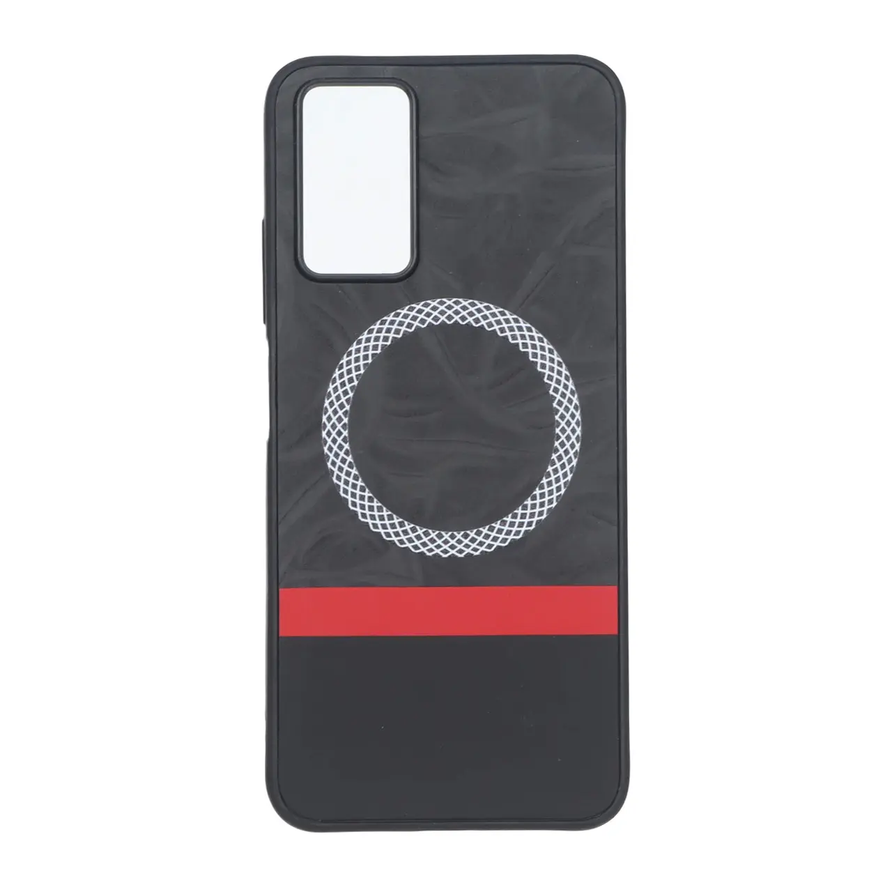 قاب جیر دو تکه طرح مگ سیف هاشور Xiaomi Redmi Note 12S / Xiaomi Redmi Note 11 4G / Redmi Note 11S - مشکی
