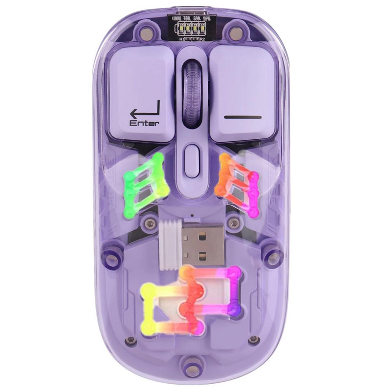 ماوس بی سیم Eleven مدل WM913 - بنفش (گارانتی یکساله شرکتی)