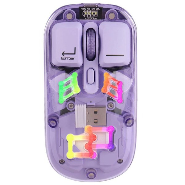 ماوس بی سیم Eleven مدل WM913 - بنفش (گارانتی یکساله شرکتی)