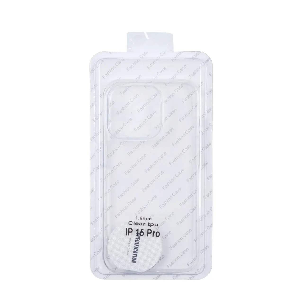 قاب ژله ای شفاف محافظ لنزدار Apple iPhone 15 Pro (پک دار)