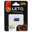 فلش مموری Leto Fix مدل L12 USB2.0 ظرفیت 32GB - مشکی