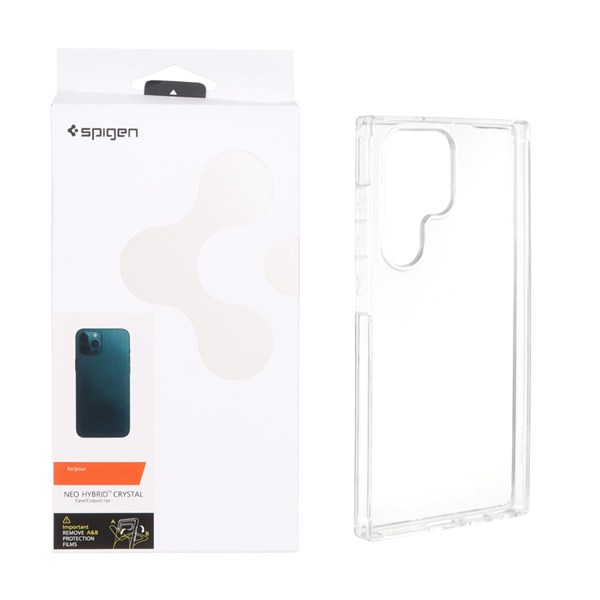 قاب Spigen اورجینال شفاف NEO HYBRID مدل Samsung Galaxy S22 (پک دار)