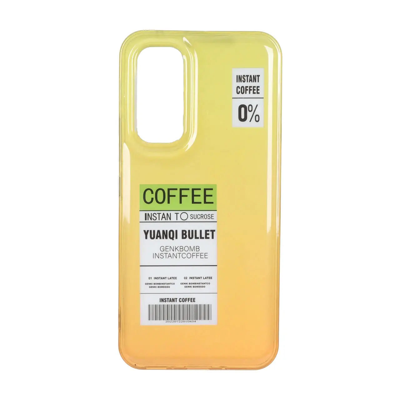 قاب مات پشت سخت دور ژله ای Samsung Galaxy A54 - طرح 142