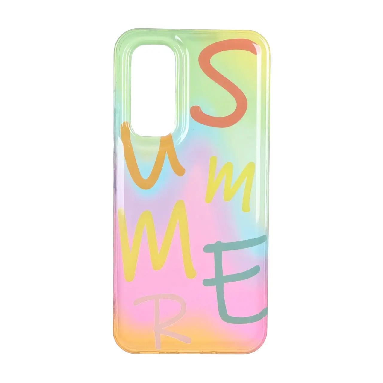 قاب مات پشت سخت دور ژله ای Samsung Galaxy A54 - طرح 143