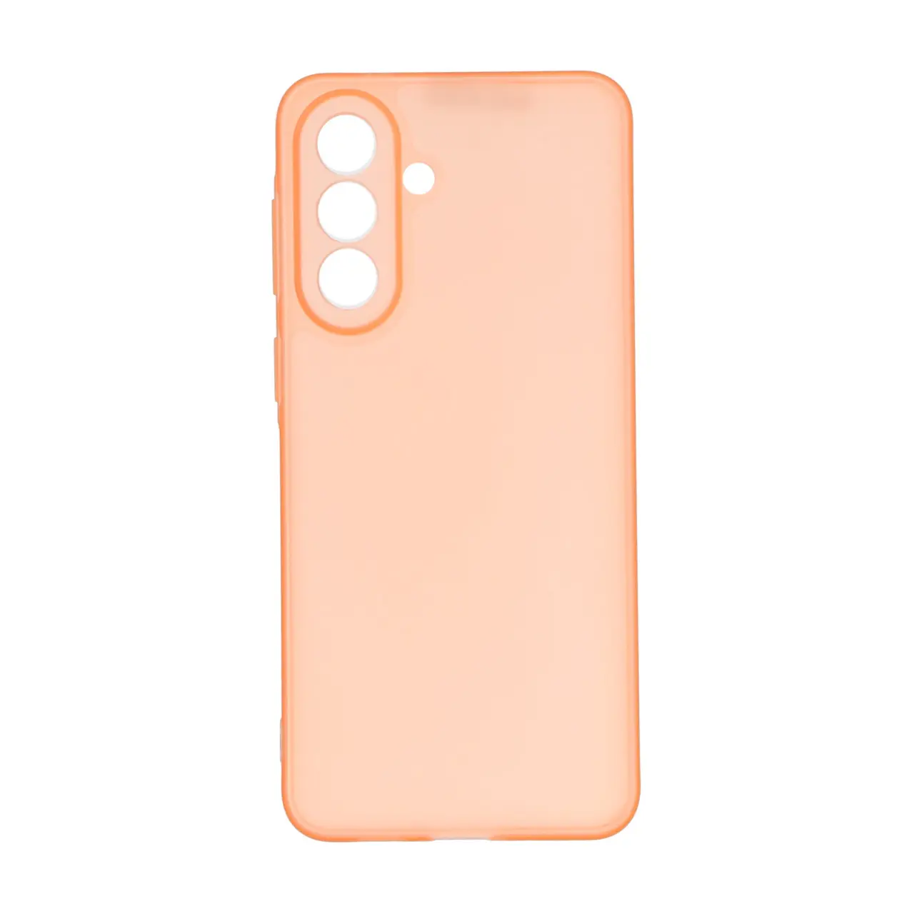 قاب ژله ای مات Ultar thin محافظ لنزدار Samsung Galaxy A57 - نارنجی