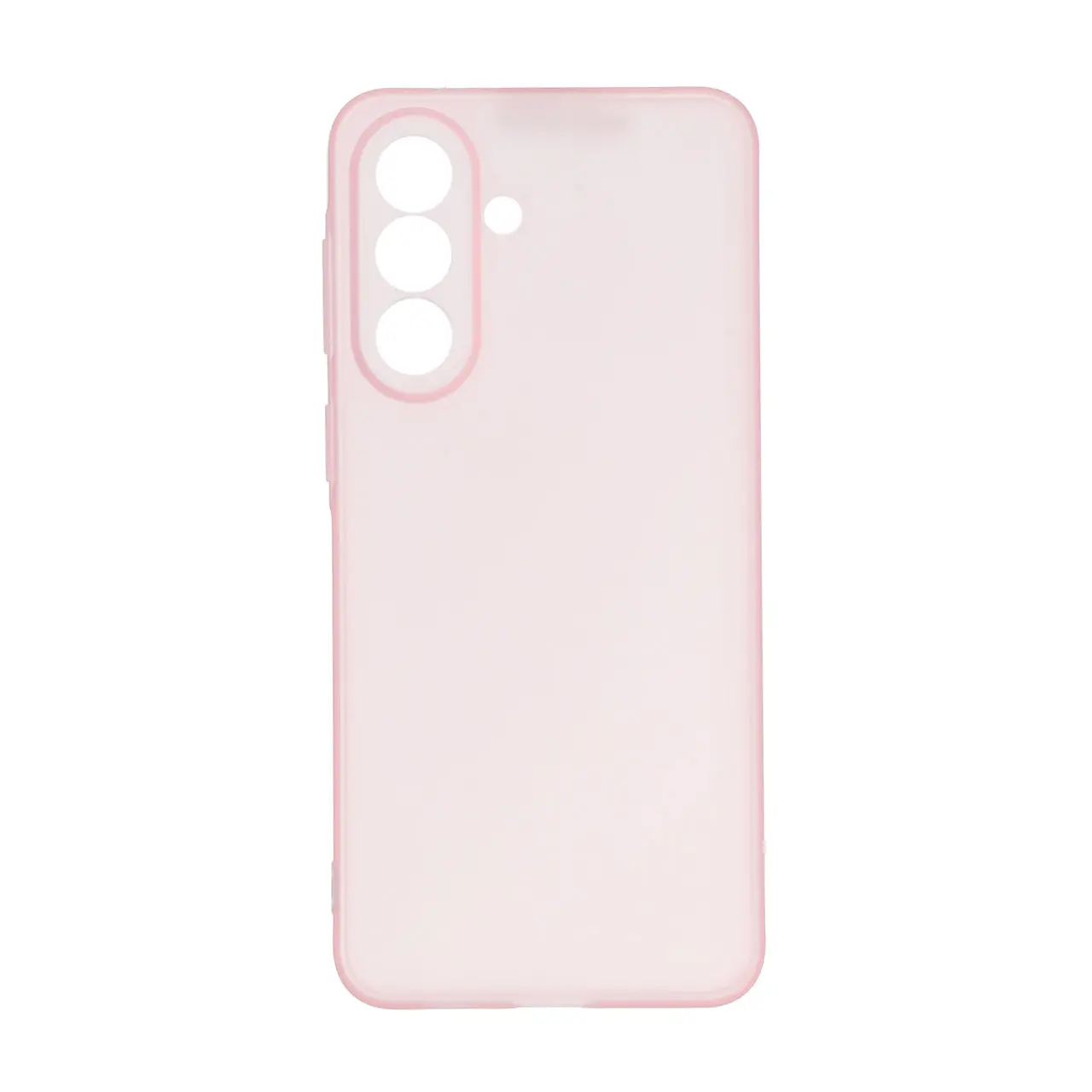 قاب ژله ای مات Ultar thin محافظ لنزدار Samsung Galaxy A57 - صورتی