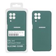 قاب نیو سیلیکون محافظ لنزدار RFF مدل Samsung Galaxy M33 5G - سبز (پک دار)