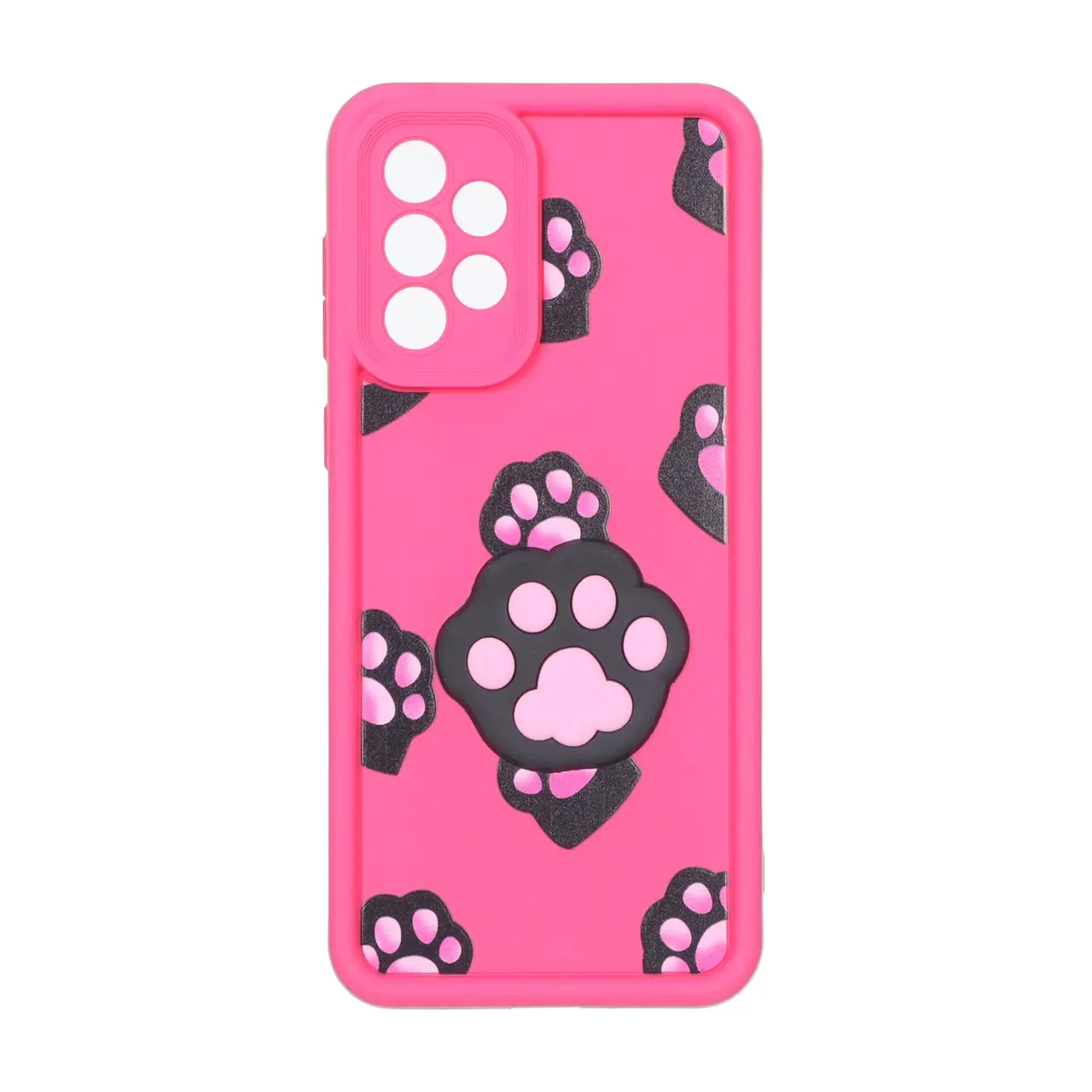 قاب Solid Case عروسکی برجسته Samsung Galaxy A73 - کد 4