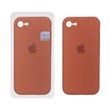 قاب سیلیکونی پاک کنی اورجینال Master Quality مدل Apple iPhone 7 / iPhone 8 / iPhone SE (2020) - قهوه ای روشن (پک دار)
