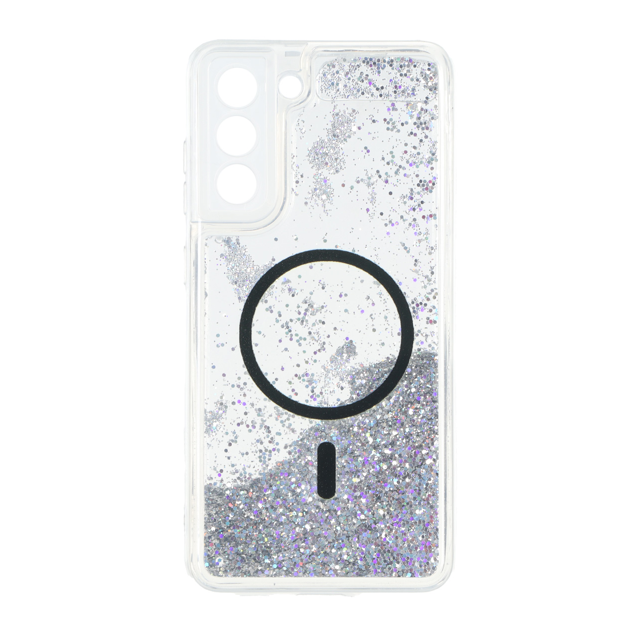 قاب آکواریومی اکلیلی طرح مگ سیف Samsung Galaxy S21 FE - طرح 142