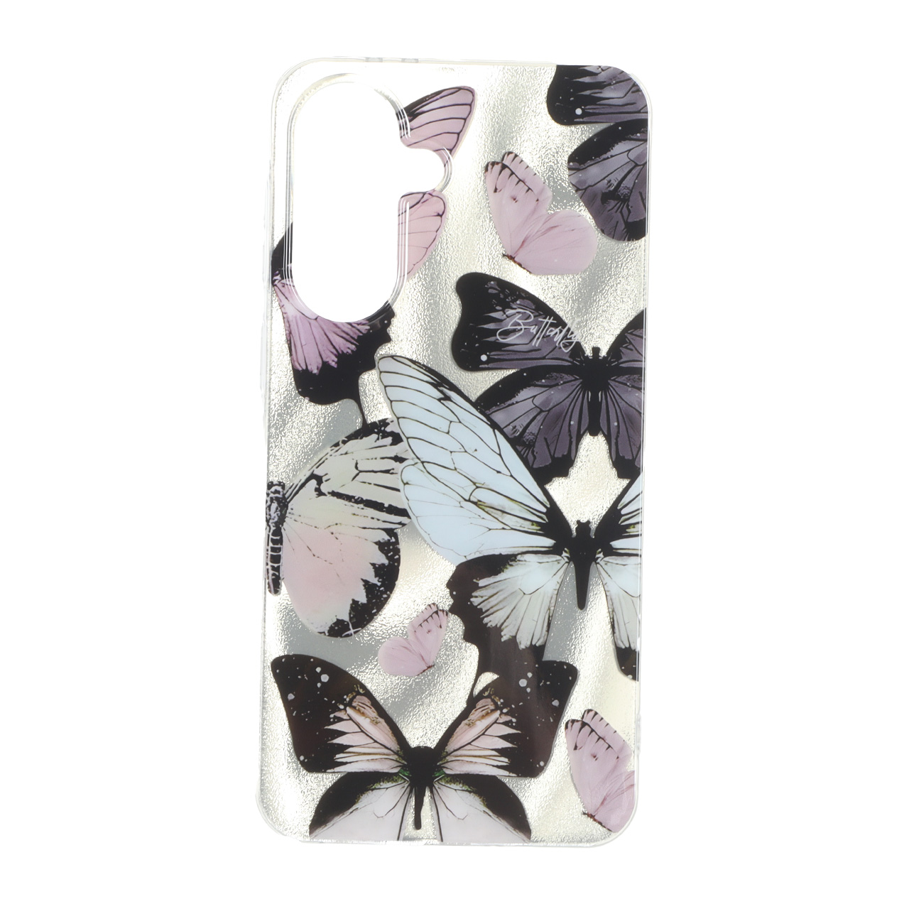 قاب Butter Fly دور ژله ای شفاف Samsung Galaxy A37 - طرح 2