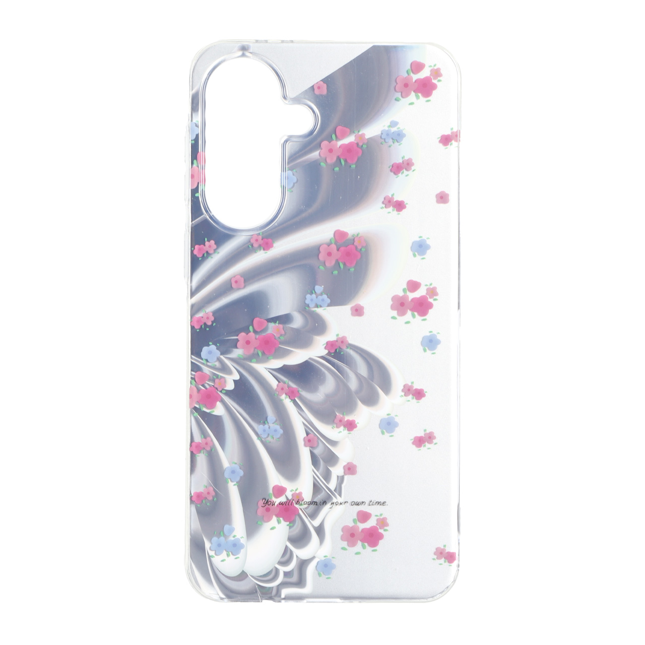 قاب Butter Fly دور ژله ای شفاف Samsung Galaxy A37 - طرح 4