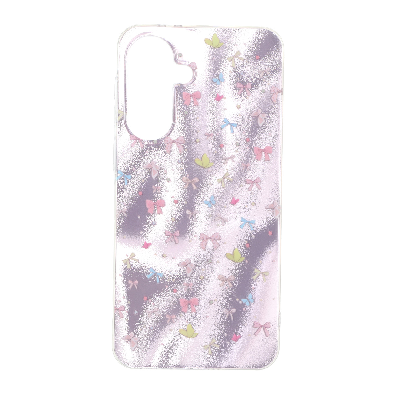 قاب Butter Fly دور ژله ای شفاف Samsung Galaxy A37 - طرح 7