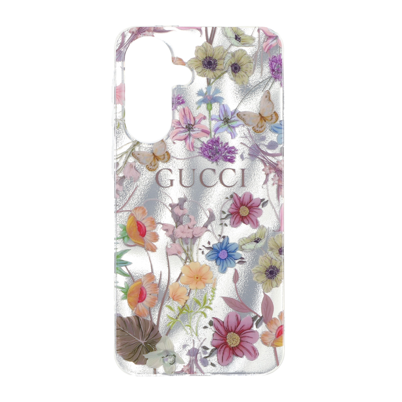 قاب Butter Fly دور ژله ای شفاف Samsung Galaxy A37 - طرح 9