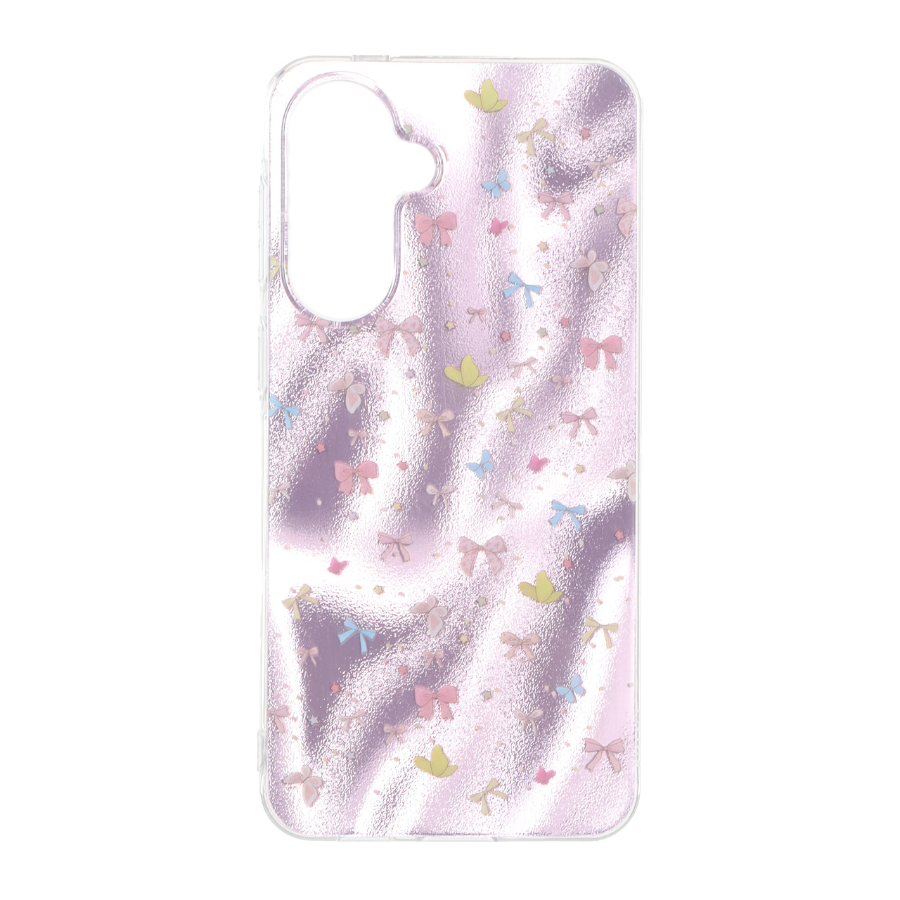 قاب Butter Fly دور ژله ای شفاف Samsung Galaxy A57 - طرح 26