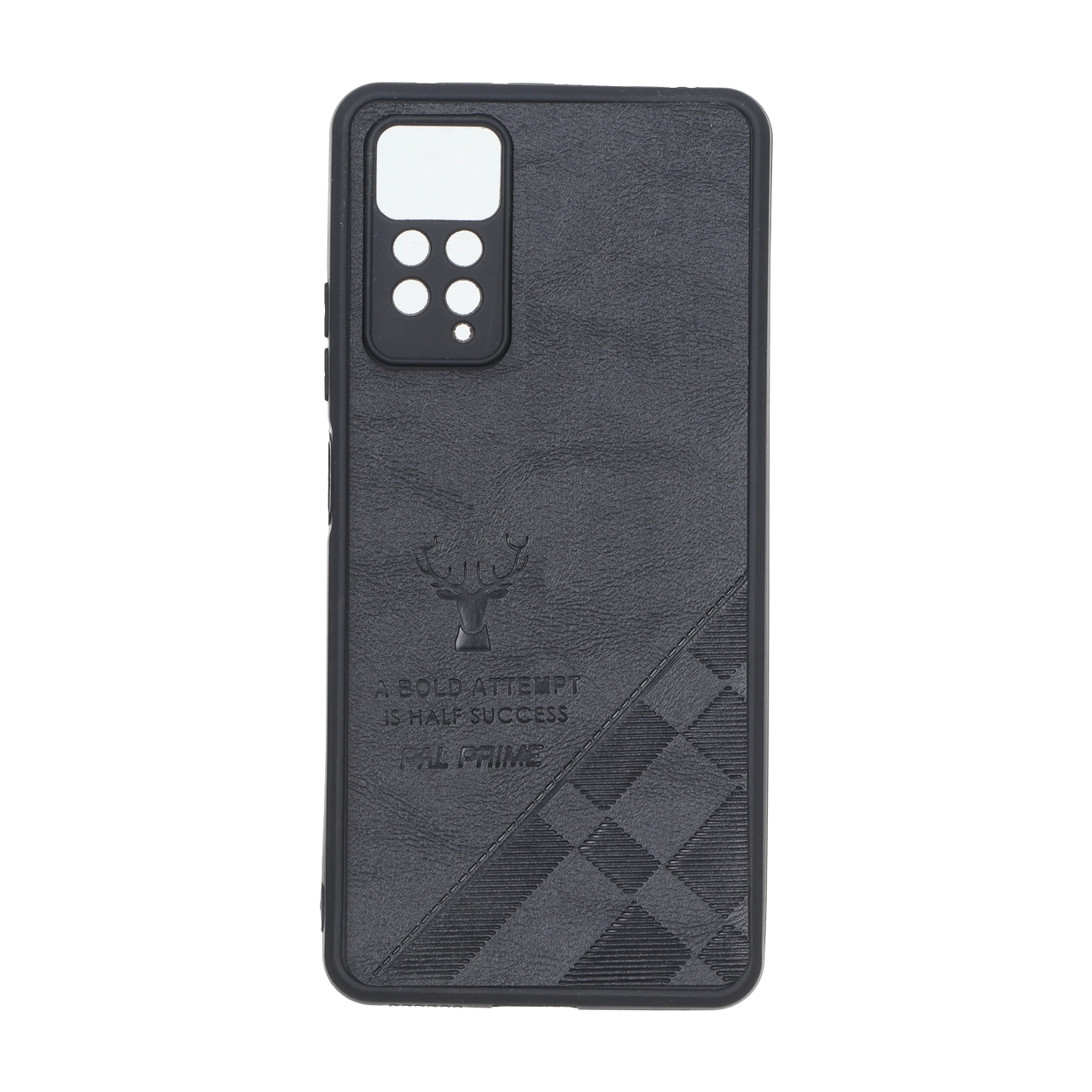 قاب طرح چرم گوزنی Pal Prime مدل Xiaomi Redmi Note 12 Pro 4G / Redmi Note 11 Pro - مشکی