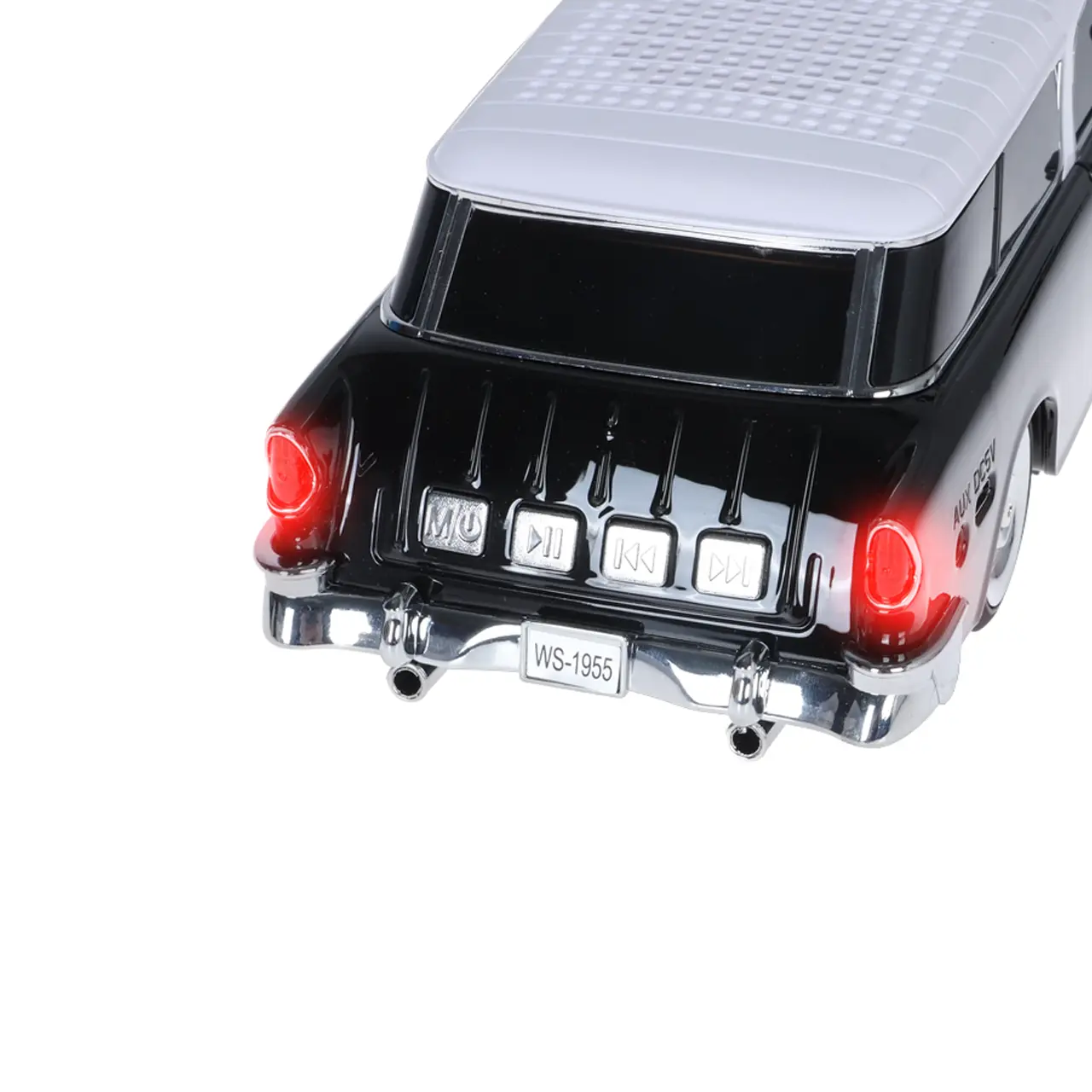 اسپیکر بی سیم طرح ماشین کلاسیک WSTER مدل WS-1955 - مشکی - MMX
