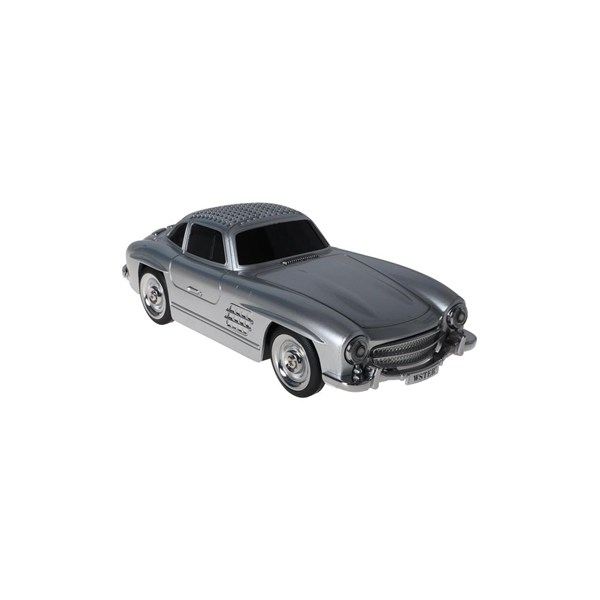 اسپیکر بی سیم طرح ماشین کلاسیک WSTER مدل WS-300SL - نقره ای - MMX (پک ضعیف)