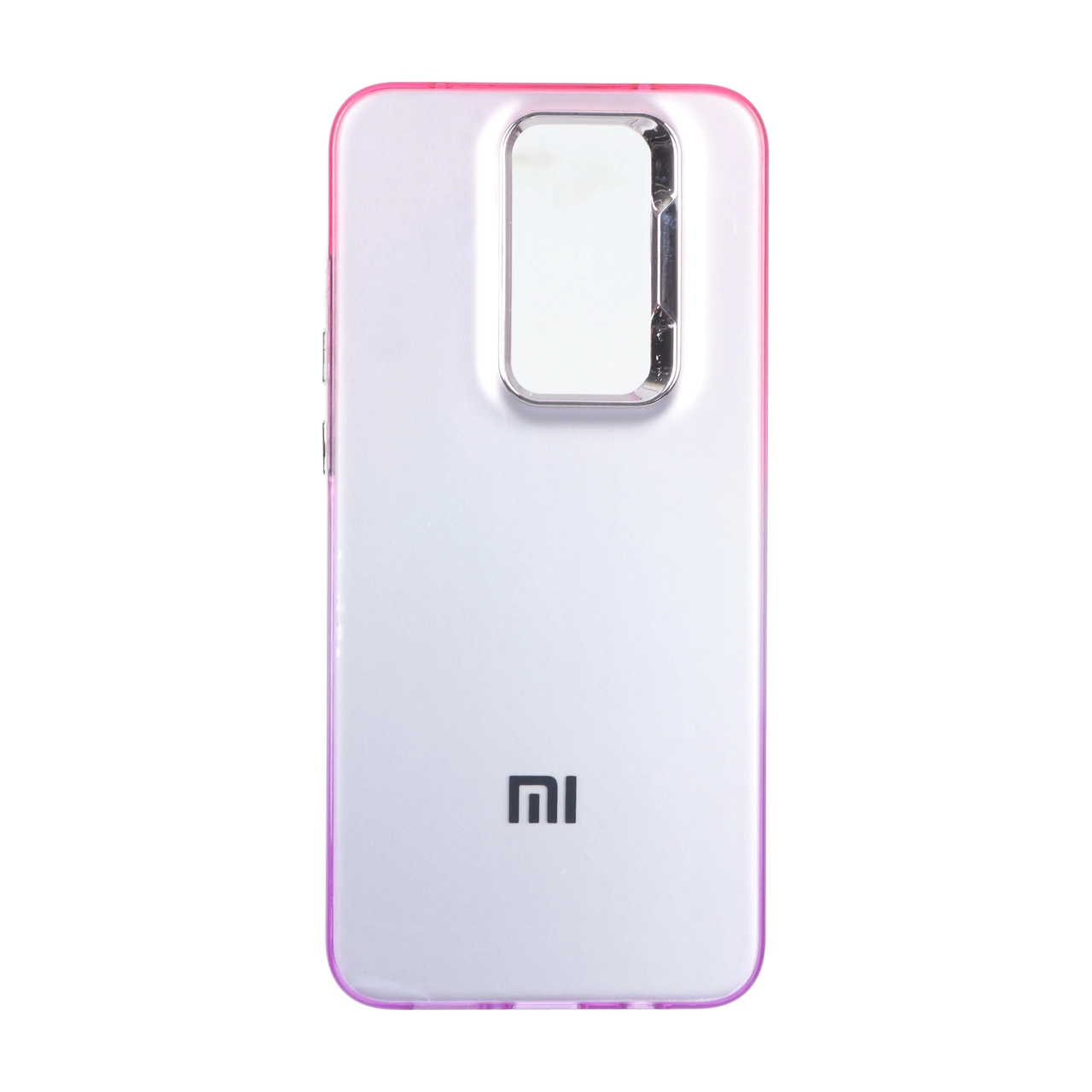 قاب SO COOL لنز متال لوگودار دور رنگی Xiaomi Redmi Note 8 Pro - صورتی بنفش