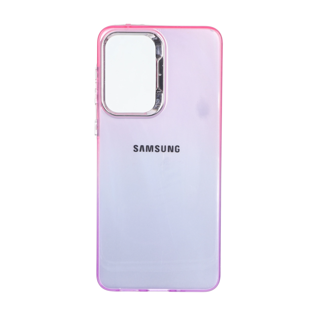 قاب SO COOL لنز متال لوگودار دور رنگی Samsung Galaxy A33 - صورتی بنفش