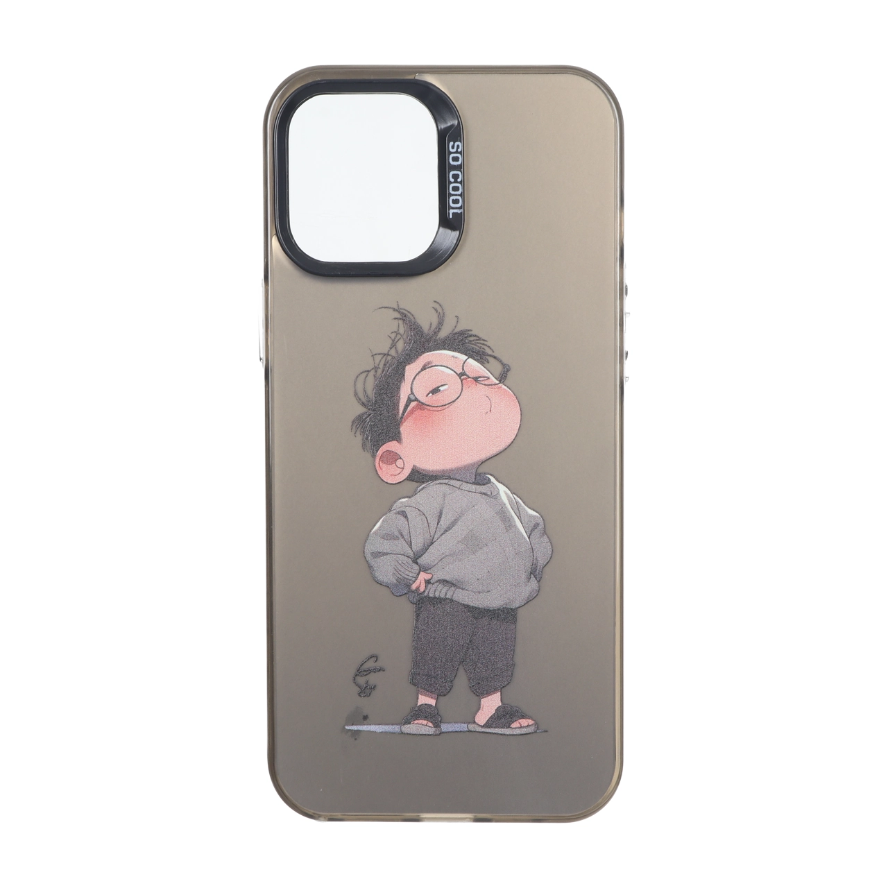 قاب SO COOL دودی cute مدل Apple iPhone 12 Pro Max - طرح 417