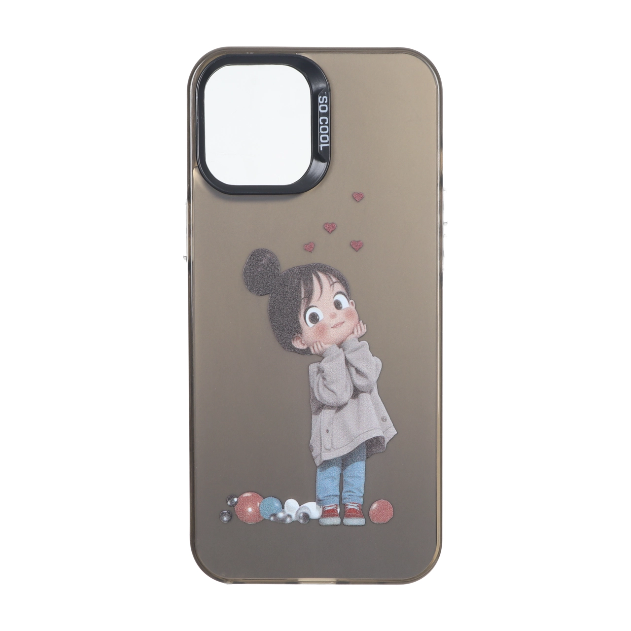 قاب SO COOL دودی cute مدل Apple iPhone 12 Pro Max - طرح 423