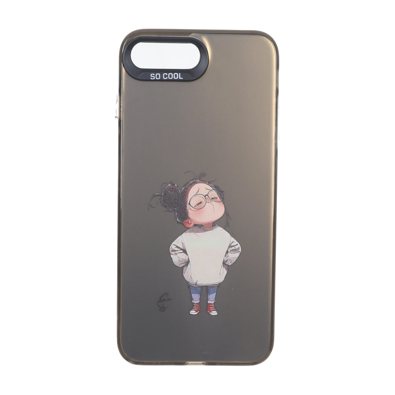 قاب SO COOL دودی cute مدل Apple iPhone 7 Plus / iPhone 8 Plus - طرح 428