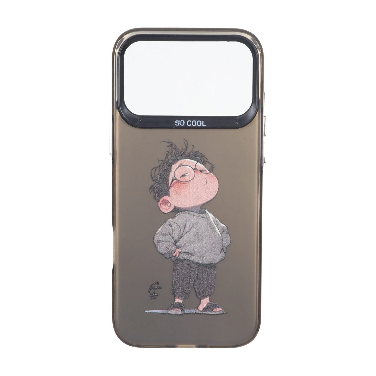قاب SO COOL دودی cute مدل Apple iPhone 17 Pro Max - طرح 508