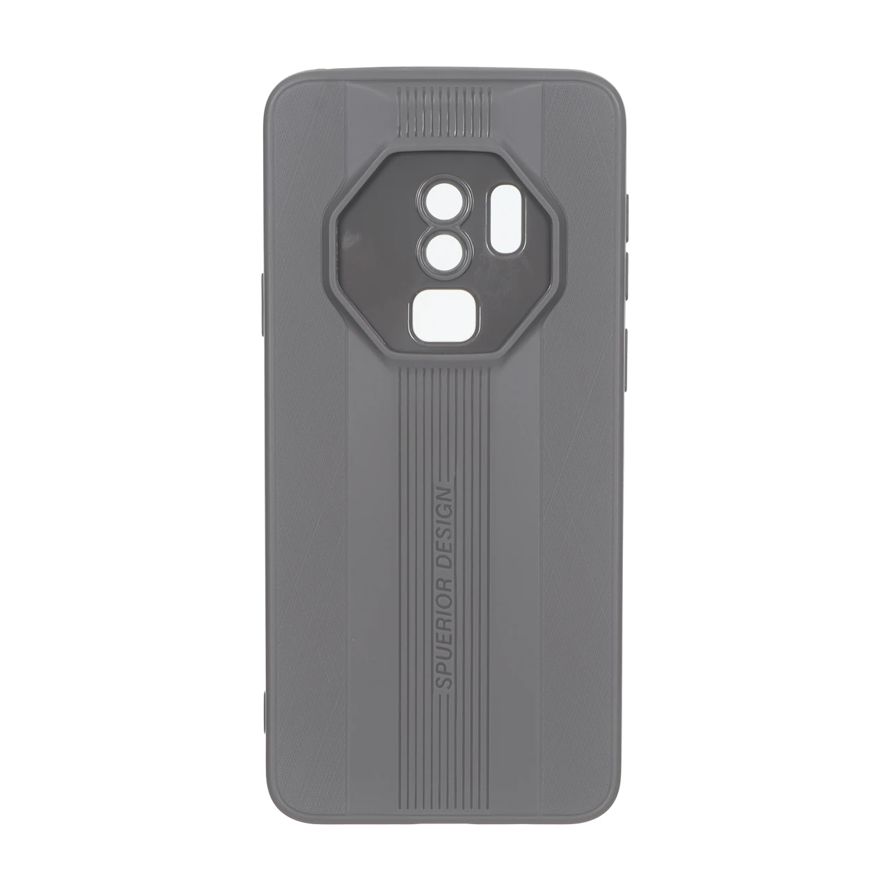 قاب Spuerior Design محافظ لنزدار Samsung Galaxy S9 Plus - خاکستری