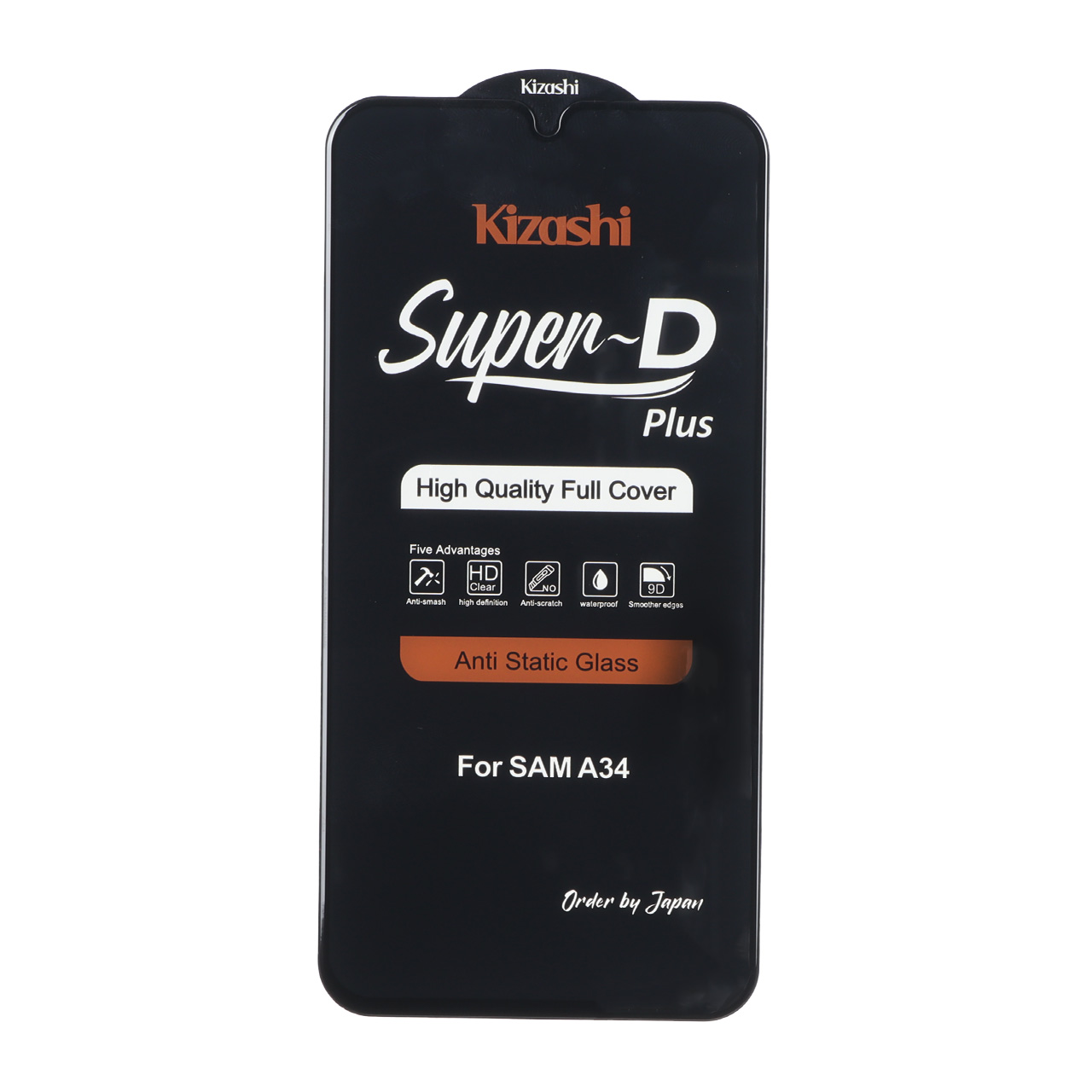 محافظ صفحه نمایش شیشه ای Full Cover SuperD Plus - Kizashi مدل Samsung Galaxy A34