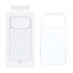 قاب پشت رنگی دور ژله ای با قابلیت شارژ MagSafe مدل Apple iPhone 17 Pro Max - سفید (پک دار)